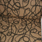 Jacquard - Beige med sort og grå kæde